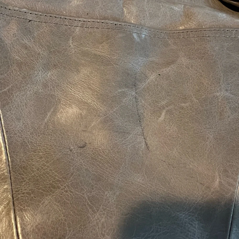 Hobo Women's Gray Leather Bag - Picture 2 of 5